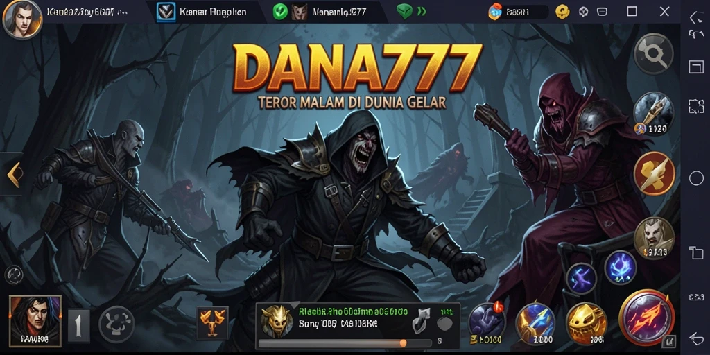 Gameplay menyeramkan DANA777 yang penuh ketegangan dan misteri.