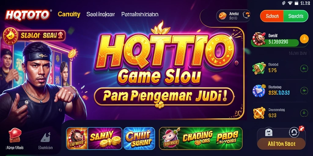 Tangkapan layar HQTOTO memperlihatkan keseruan gameplay Slot yang menarik dan interaktif.