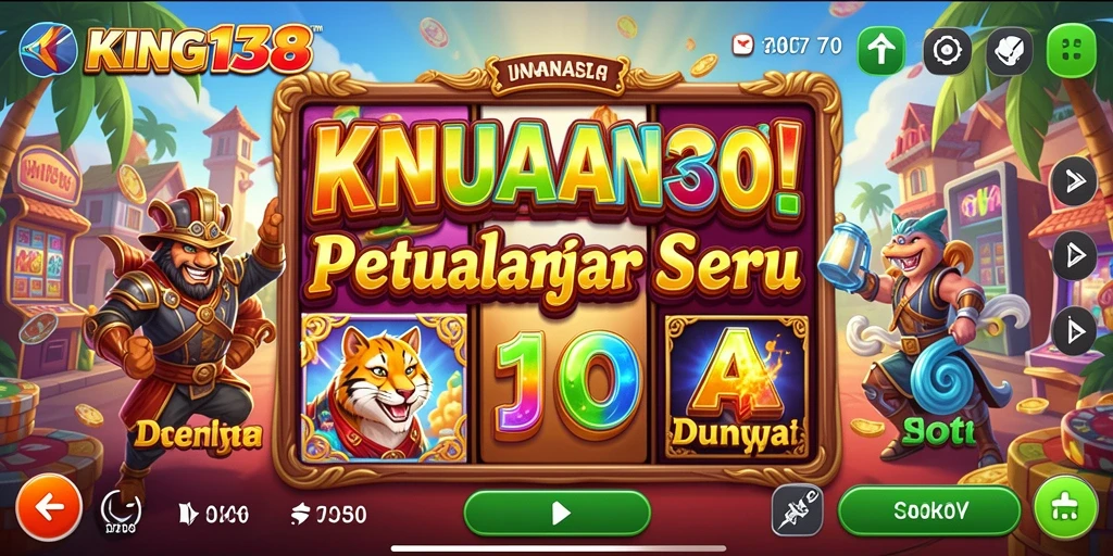 Tampilan gameplay yang seru dan menarik di KING138.