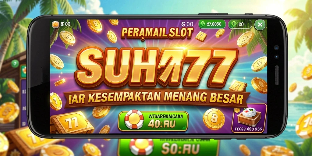 Tampilan mengesankan permainan slot SUHU777 dengan grafis yang menawan.