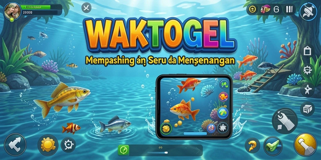 Tangkapan besar dalam gameplay WAKTOGEL yang menegangkan.